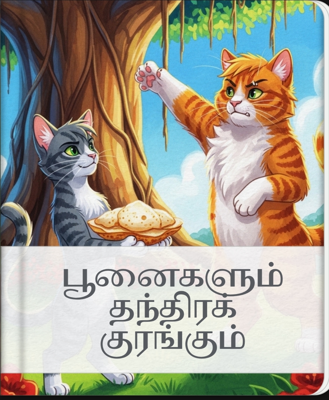 பூனைகளும் தந்திரக் குரங்கும்